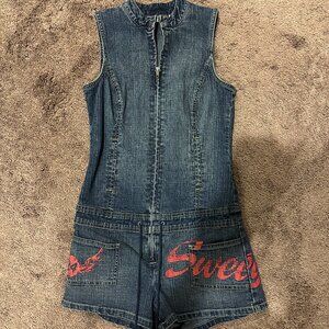 Exclusive Vintage Sweetface Jennifer Lopez -Sleeveless Denim – Size Medium